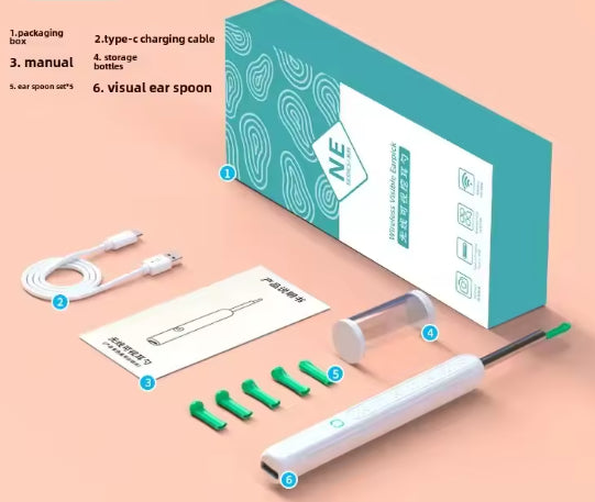 ✨Limpiador auditivo Smart con Camara🎥 - Otoscopio Premium💫