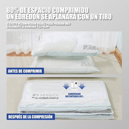 BOLSAS MAGICAS REDUCTORAS + BOMBA ELECTRICA