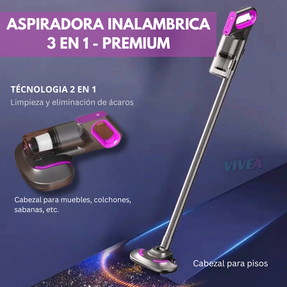 ASPIRADORA INALAMBRICA 3 EN 1 - PREMIUM💫