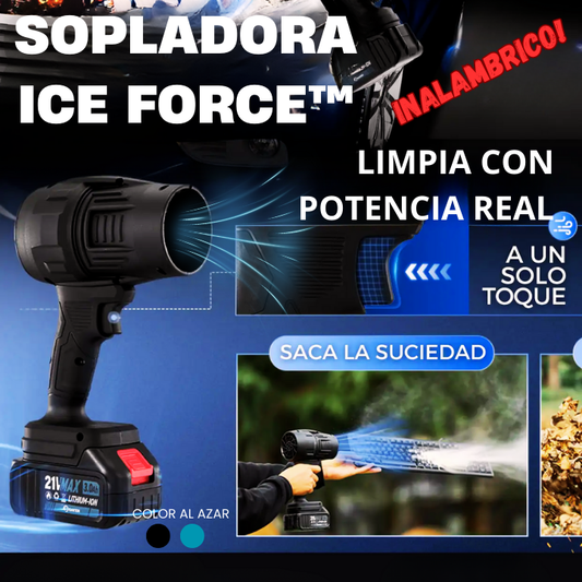 SOPLADORA ICE FORCE ™- PORTATIL