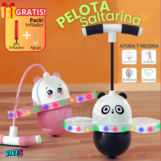 🎁PELOTA SALTARINA™ CON LUCES LED✨