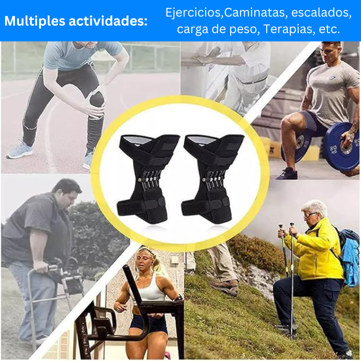 🎁PACK! 🦿Rodilleras Ortopédicas ➰Flexi-resorte