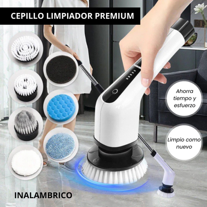💫CEPILLO DE LIMPIEZA 9 en 1 PREMIUM 🎁Limpiador Multiusos + Guantes🎁